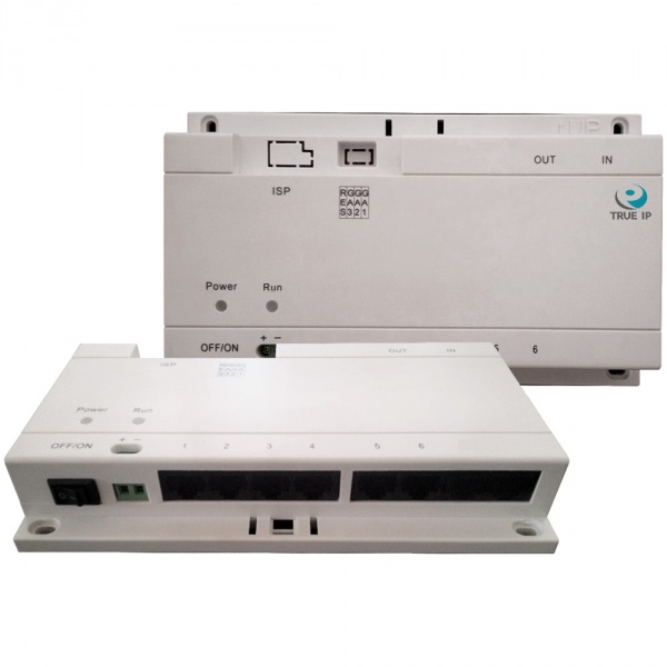 TRUE-IP PoE Swich TI-6SP