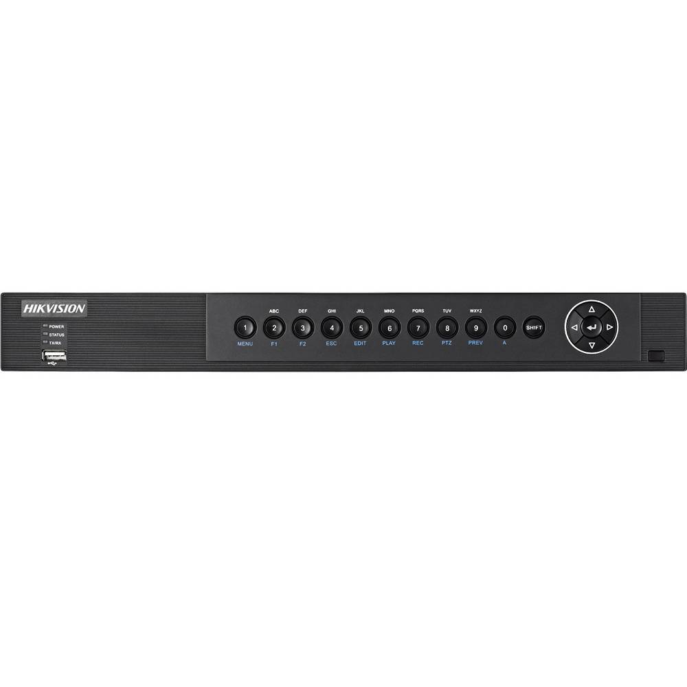 8-канальный гибридный регистратор Hikvision DS-7208HQHI-F1/N (B) с поддержкой HD TVI/AHD/CVBS/IP камер